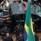 Imagens mostram a ocupação da Favela da Rocinha Imagens mostram a ocupação da Favela da Rocinha