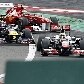 Hamilton, da McLaren, liderando o GP da Alemanha de Fórmula 1, o qual ele venceu Hamilton, da McLaren, liderando o GP da Alemanha de Fórmula 1, o qual ele venceu