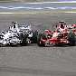 Kubica é ultrapassado por Raikkonen Kubica é ultrapassado por Raikkonen