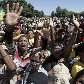 Multidão compareceu à festa de comemoração aos 20 anos de liberdade de Mandela Multidão compareceu à festa de comemoração aos 20 anos de liberdade de Mandela