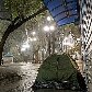 Moradores de rua fazem 