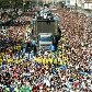 Milhares de evangélicos participam da Marcha para Jesus em São Paulo.23/06/2011 