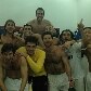 Jogadores madrilenhos comemoram o 32º título espanhol