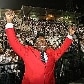 Pelé comemora a conquista da Copa Libertadores 2011 pelo Santos, no campo do Estádio do Pacaembu Pelé comemora a conquista da Copa Libertadores 2011 pelo Santos, no campo do Estádio do Pacaembu
