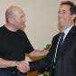 Olmert recebe Seinfeld