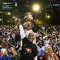 Multidão no Grant Park, em Chicago, comemora a vitória de Barack Obama nas eleições presidenciais Multidão no Grant Park, em Chicago, comemora a vitória de Barack Obama nas eleições presidenciais
