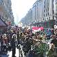 Manifestação contra a reforma da previdência em Montparnasse, em Paris, França. 16/10/2010 Manifestação contra a reforma da previdência em Montparnasse, em Paris, França. 16/10/2010