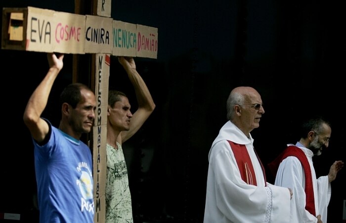Encenação da Paixão de Cristo em São Paulo