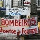 Bombeiros pedem ao governador, Sérgio Cabral, aumento do piso salarial de R$ 950 para R$ 2 mil