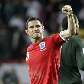 Comemoração do inglês Lampard, ao final do jogo contra a Eslovênia, em que venceram por 1 a 0