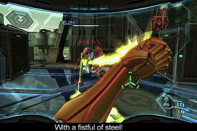 Cena do game Metroid Prime 3: Corruption, para Wii, com lançamento em 27 de agosto