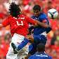 Sorondo, do Internacional, disputa bola com Leonardo Silva, do Cruzeiro Sorondo, do Internacional, disputa bola com Leonardo Silva, do Cruzeiro