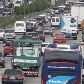 Motoristas enfrentam congestionamento nas estradas Motoristas enfrentam congestionamento nas estradas