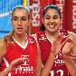Thaisa e Natália comemoram ponto do Finasa na Superliga Thaisa e Natália comemoram ponto do Finasa na Superliga