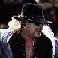 Axl Rose durante apresentação da banda Guns