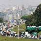 Rodovia dos Bandeirantes, sentido SP, fica engarrafada por causa de lentidão na Marginal do Tietê