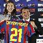 Chygrynskiy, novo reforço do Barcelona, apresentado no Camp Nou Chygrynskiy, novo reforço do Barcelona, apresentado no Camp Nou