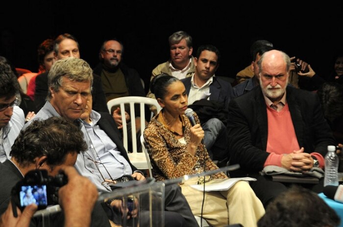 Despedida de Marina Silva, do PV, no espaço Crisantempo, na Vila Madalena, em São Paulo. 07/07/2011