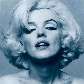 A atriz norte-americana Marilyn Monroe