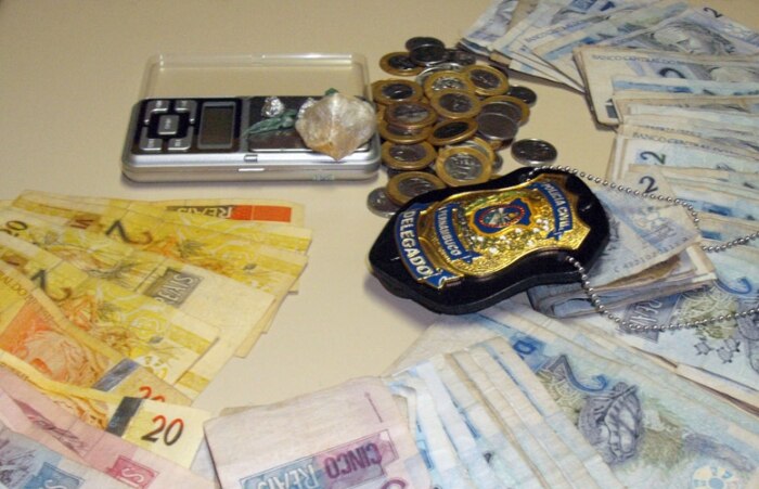 Pedras de crack apreendidas na cidade de Salgueiro (PE)