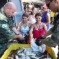 Polícia apreende cerca de uma tonelada de sardinha em Niterói e distribui na Rocinha Polícia apreende cerca de uma tonelada de sardinha em Niterói e distribui na Rocinha