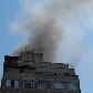 Incêndio atinge prédio abandonado e favela da região central de São Paulo Incêndio atinge prédio abandonado e favela da região central de São Paulo