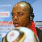 O brasileiro Denilson, do Pohang Steelers, fala em entrevista coletiva antes do Mundial de Clubes