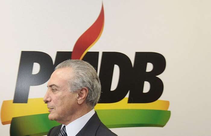 Michel Temer é escolhido como pré candidato a vice presidente na chapa da petista Dilma Rousseff