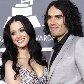 Katy Perry e Russel Brand chegam ao Grammy