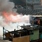 Incêndio atinge favela no centro de SP