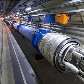 Imagem do túnel do LHC, o maior acelerador de partículas já construído