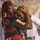 Vágner Love consola Elias após classificação do Flamengo sobre o Corinthians na Copa Libertadores