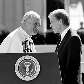 Presidente Jimmy Carter com papa João Paulo II na Casa Branca em 1979 Presidente Jimmy Carter com papa João Paulo II na Casa Branca em 1979