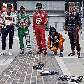 Wheldon, Kanaan, Franchitti, Danica e Andretti brincam com carrinhos de controle remoto
