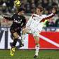 Alexandre Pato - autor de gol - disputa bola com Alessandro Gazzi, do Bari, nos 2 a 0 para o Milan Alexandre Pato - autor de gol - disputa bola com Alessandro Gazzi, do Bari, nos 2 a 0 para o Milan