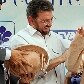 Dilma Rousseff encerra visita a São Julião (PI) vestida de vaqueira