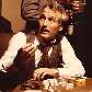 Paul Newman jogando pôquer em um de seus filmes mais famosos, 