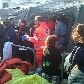 A repórter Alana Rizzo, do Grupo Estado, estava presente no navio e registrou imagens