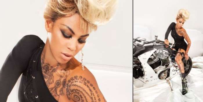 Fotos da campanha da marca de roupas Deréon, da cantora Beyoncé