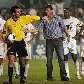 Mancini reclama da atuação de Beltrami na derrota do Santos