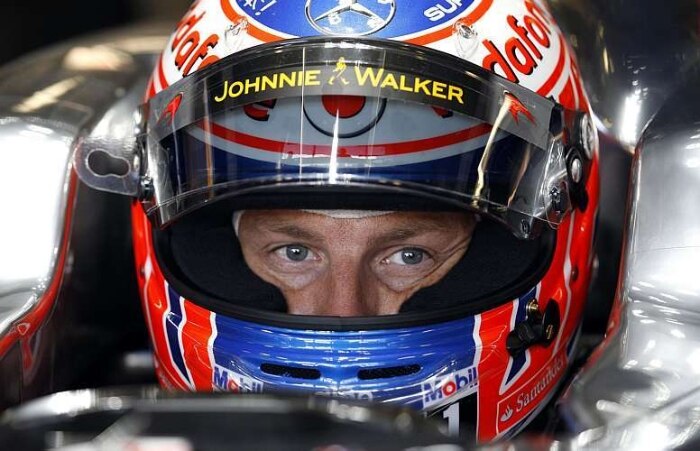 Vice-líder do treino inicial na Itália, Jenson Button fica apenas em sétimo no segundo