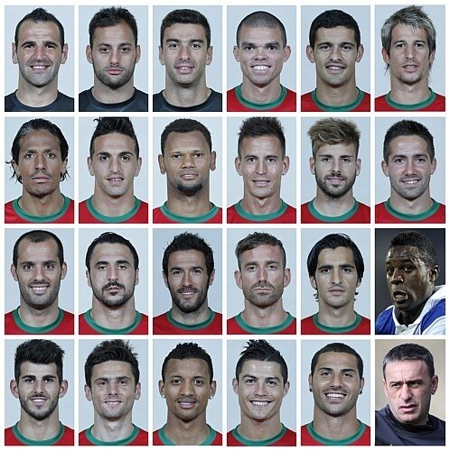 Confira todos os jogadores que disputarão a Eurocopa 2012