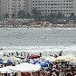 SP: praias lotadas no feriado de 7 de setembro SP: praias lotadas no feriado de 7 de setembro