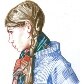 Americana registra em desenho e publica na web o look da filha