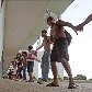 Índios cercam Palácio do Planalto Índios cercam Palácio do Planalto