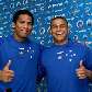 Jael e Jancarlos são apresentados no Cruzeiro Jael e Jancarlos são apresentados no Cruzeiro