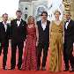 Ethan Coen, Brad Pitt, Frances McDormand, Joel Coen, Tilda Swinton e George Clooney