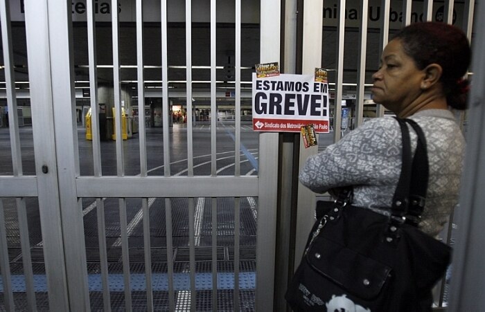 Imagens mostram caos causado por greve dos metroviários de SP