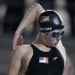Rachel Bootsma, dos Estados Unidos, ficou com a medalha de ouro nos 100 m costas