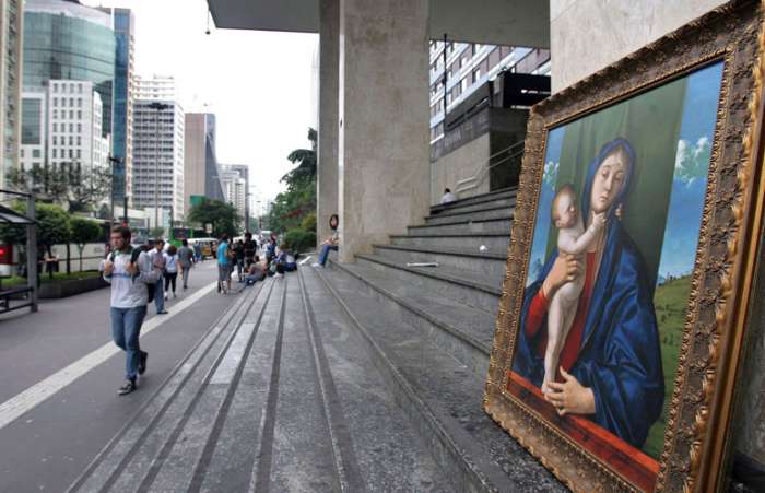 MASP ao ar livre: obras são expostas ao longo da Avenida Paulista, em São Paulo